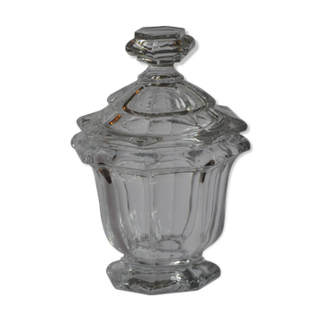 Bonbonnière ancienne en cristal