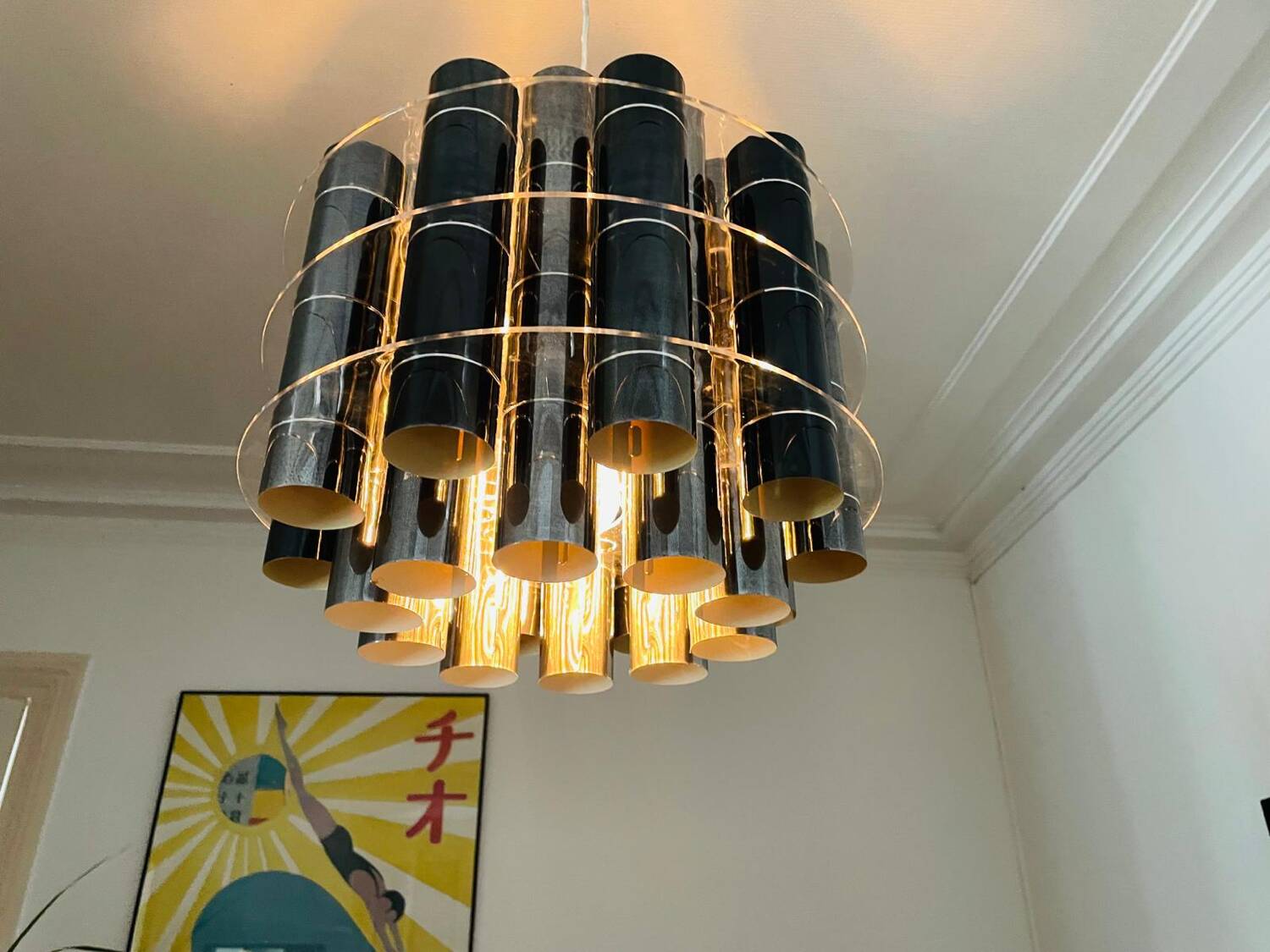 Vintage Danish design pendant light