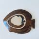 Ceramic fish-shaped cup