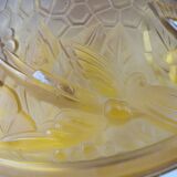 Ceiling lamp washbasin in Art Deco glass paste