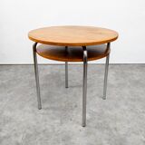 Table Bauhaus en tube d'acier par Petr Vichr