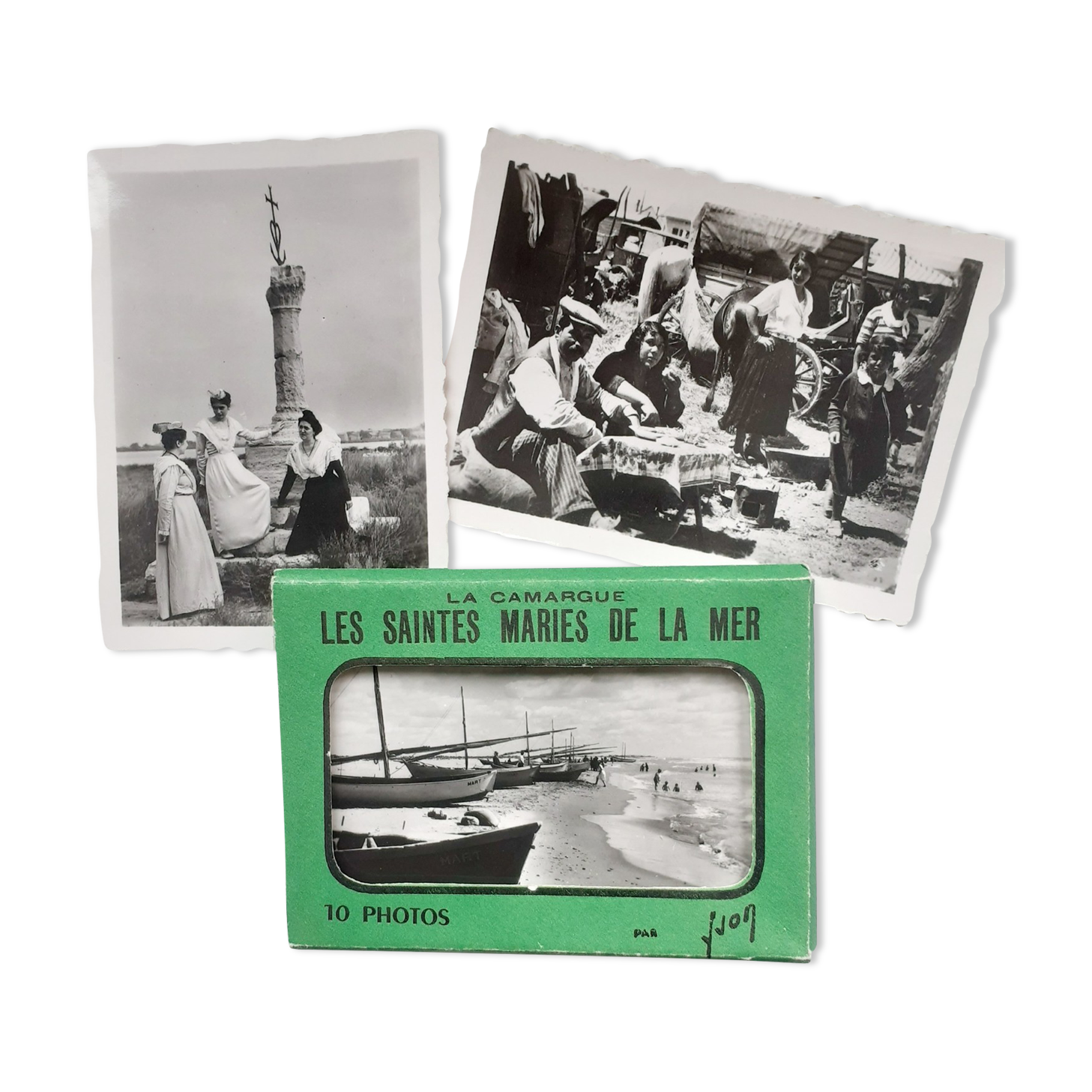 Pocket of old photos of Saintes-Maries-de-la-Mer