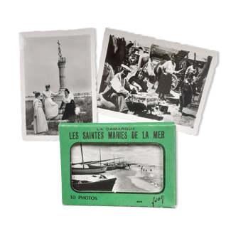 Pocket of old photos of Saintes-Maries-de-la-Mer