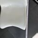 2 junior white Panton reproduction chairs