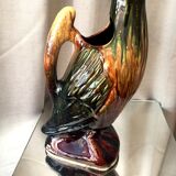 Vintage ceramic duck pitcher from vallauris