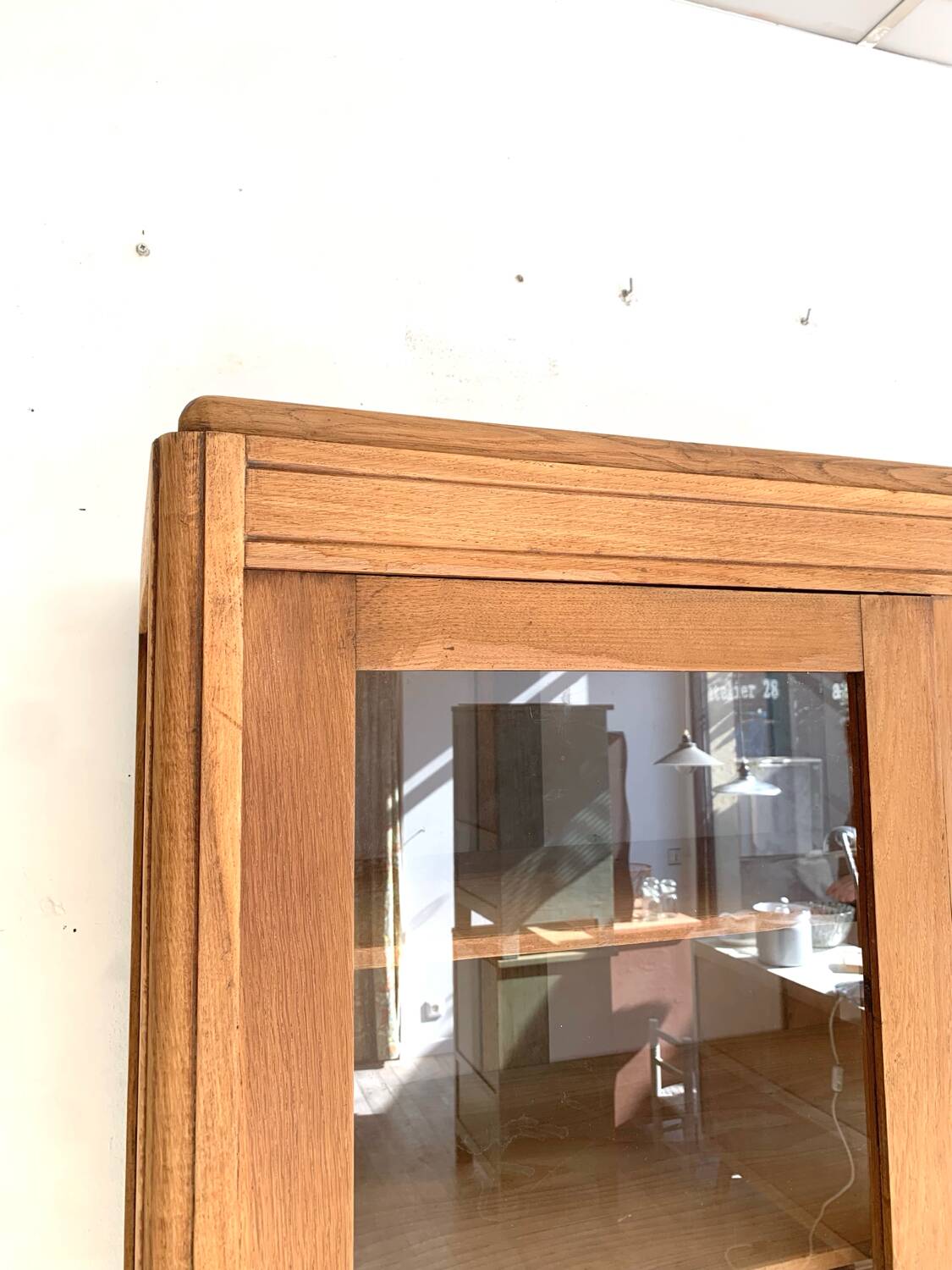 Art Deco glass cabinet