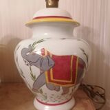 Lamp base elephant decorations