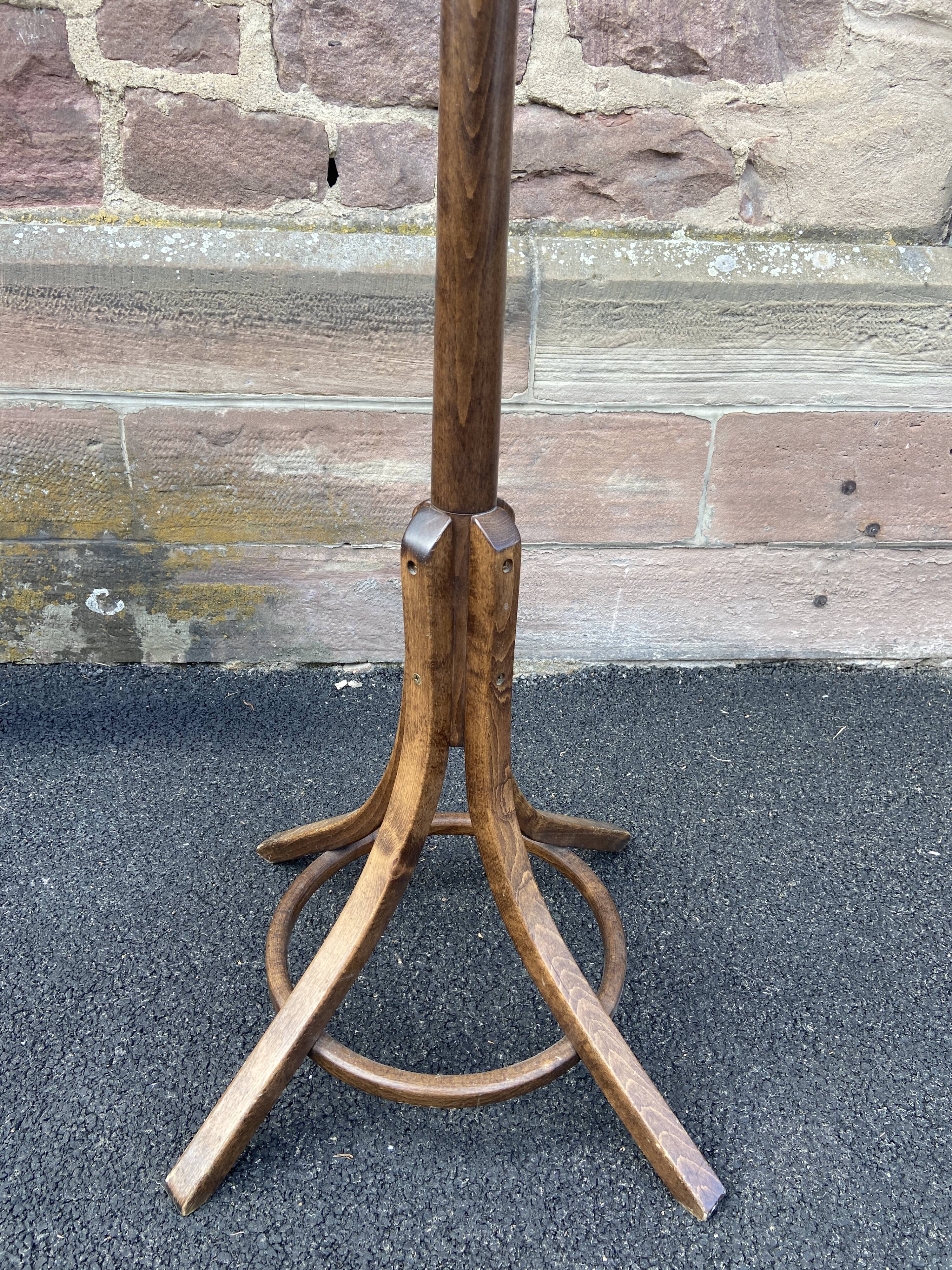 Vintage baumann parrot coat rack
