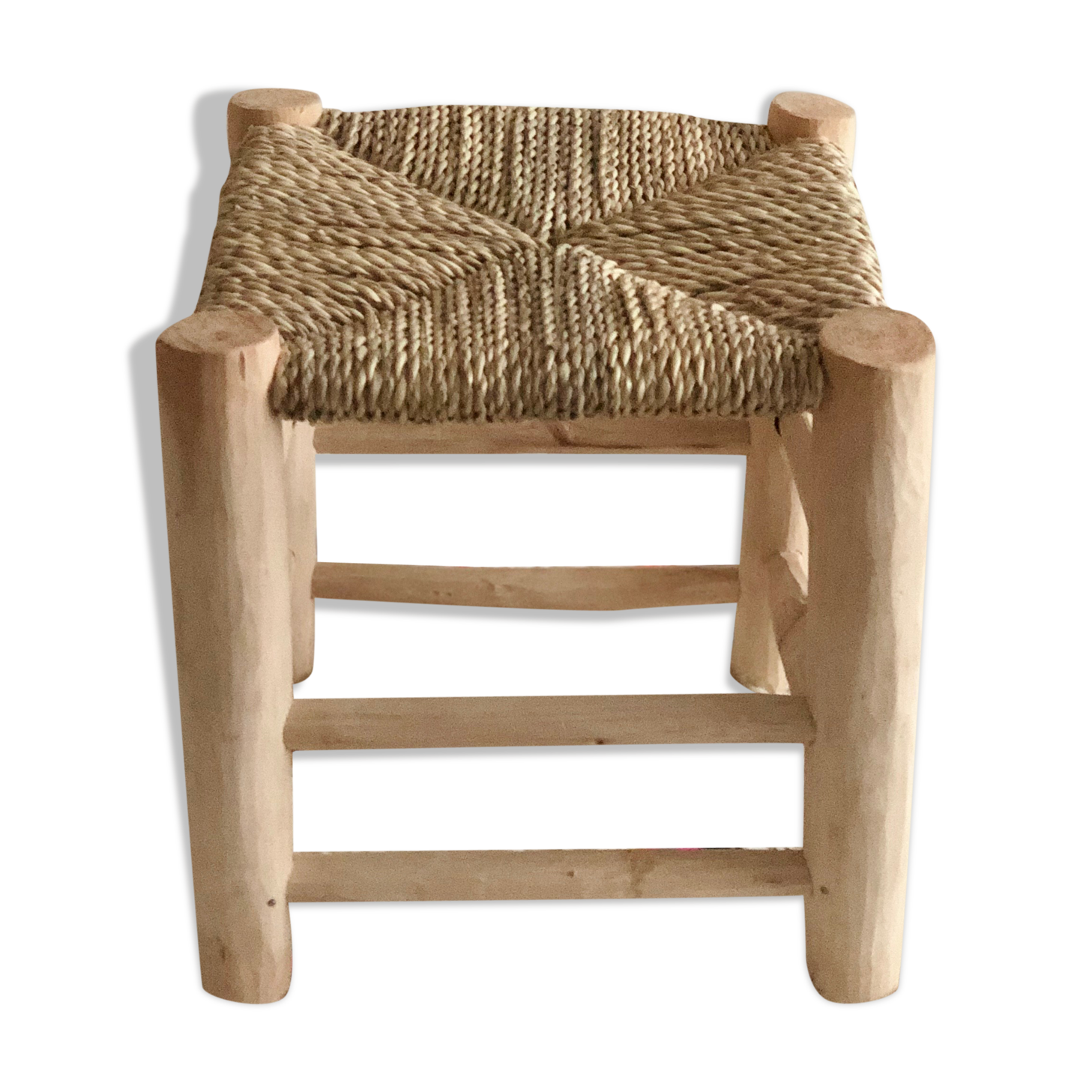 Authentic moroccan tabouret