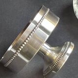 Pique-fleurs - Silver metal and glass