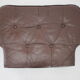 1970s Danish Brown Leather Armchair, Denmark