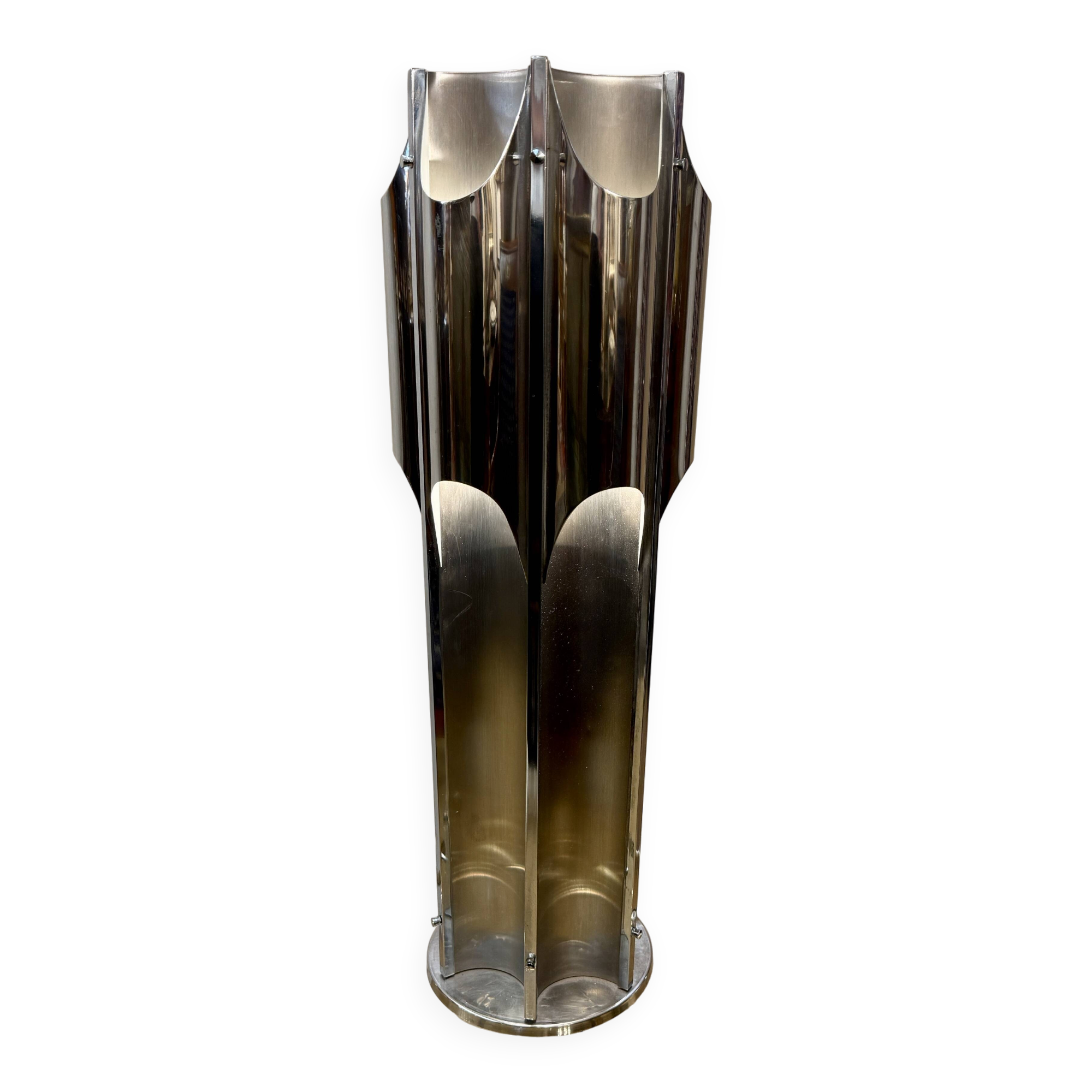 „Orgue" Table Lamp attr. to Jacques Charles for Maison Charles, ca. 1965
