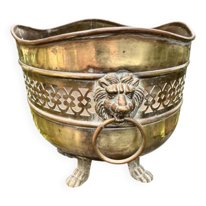 Jardinière en laiton