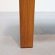 Vintage sidetable salontafel eikenhout graniet handgemaakt