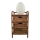 Meuble rotin vintage