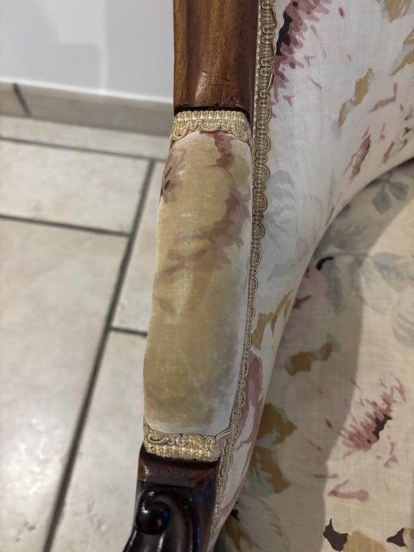 Fauteuil - Crapaud - Chauffeuse gondole Napoléon III