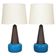 Ceramic table lamps by Nils Kählert, Denmark, 1960s