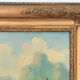 Huile sur toile Paysage