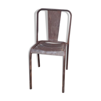 industrial chair tolix t4 metal 1930-1940