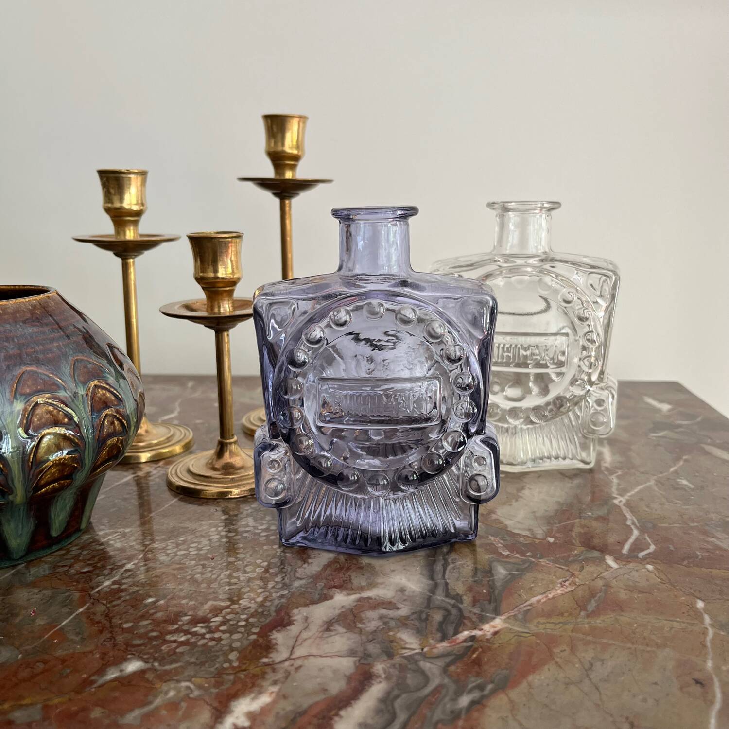 2 vases, Erkkitapio Siiroinen x Riihimäki, Finland, 1970s