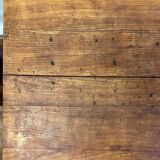 Antique solid wood bistro table