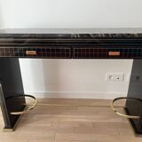 Designer marble console 80