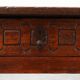 Oak hand-carved side table in wabi wabi style, Spain, 17th Century