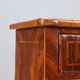 Antique baroque bedside table in rosewood, 18th century.