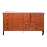 Enfilade en teck vintage style scandinave
