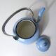 old enamelled steel kettle