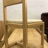 Brutalist oak dining room from the 70s