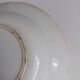 Large deep plate Terre de fer Gien Autumn