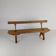 Victorian pitch pine short railway antique bench