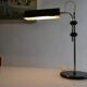 Vintage black modernist table lamp 50 1950 Bauhaus