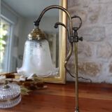 BRASS TULIP LAMP