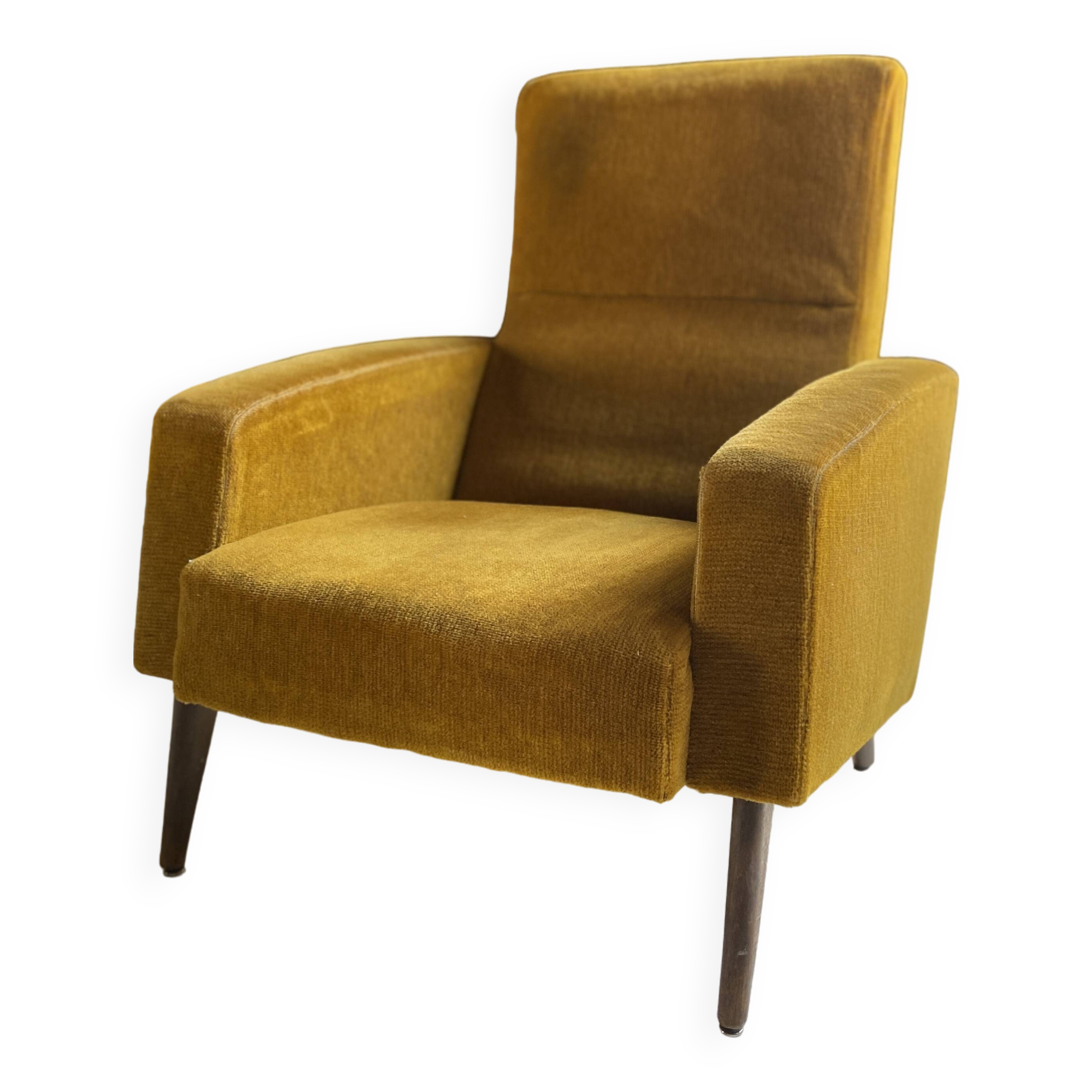 Pair of armchairs rené jeannot by ergy 50-60