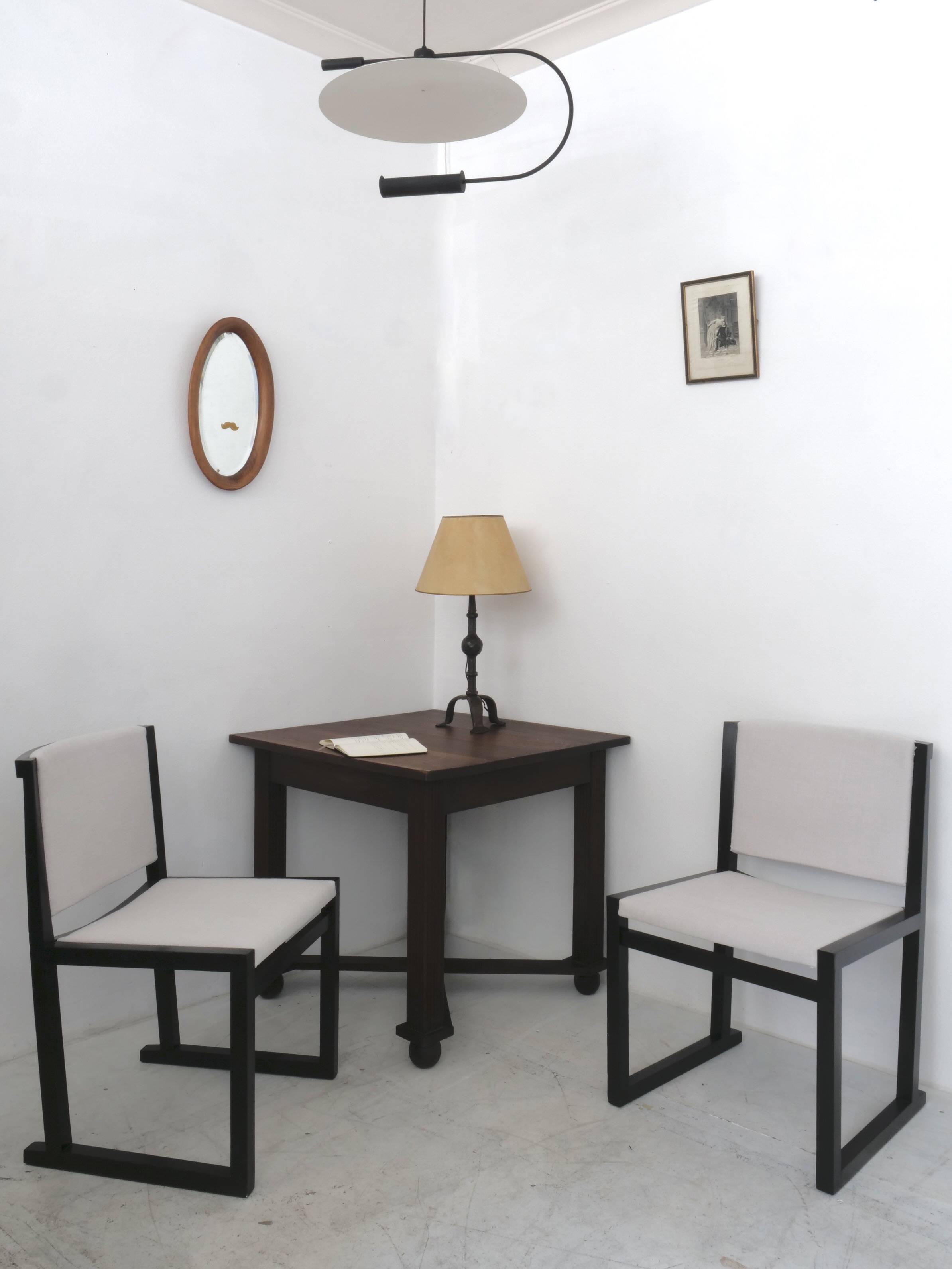 Pair of modernist chairs