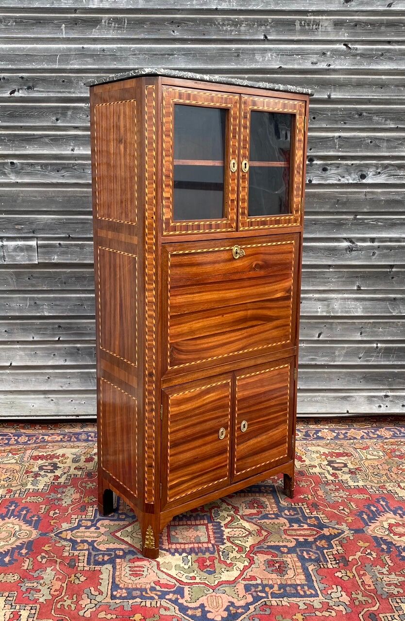 Secretary Said to Guillotine Stamped Claude Mathieu Magnien Period Louis XVI