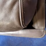 Fauteuil design en cuir