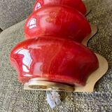 Orange appliqué vintage DORIA brand