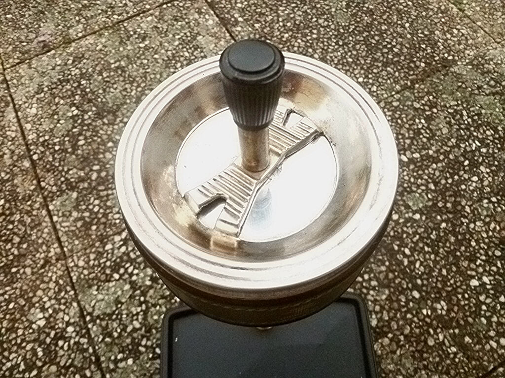 Vintage standing ashtray