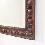 Carved wooden mirror from the early 20th century