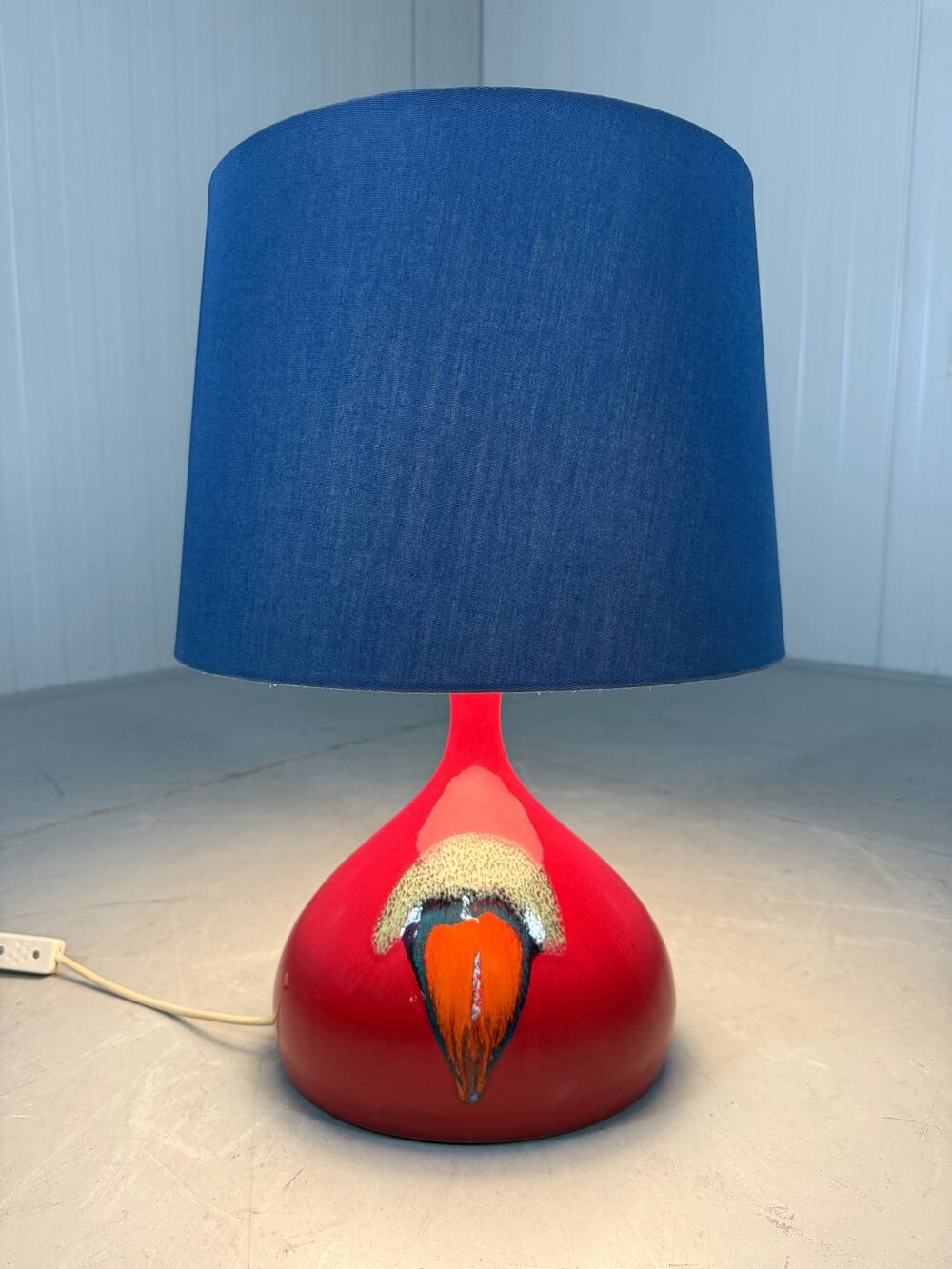 Lampe de table en céramique Bjørn Wiinblad pour Rosenthal Allemagne années 1960.