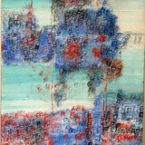 Abstract composition of the 20th century