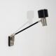 Stilnovo metal wall lamp, 1960s