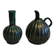 Two  pieces of pottery from Michael Andersen Bornholm - Denmark. Estimated 1960s.