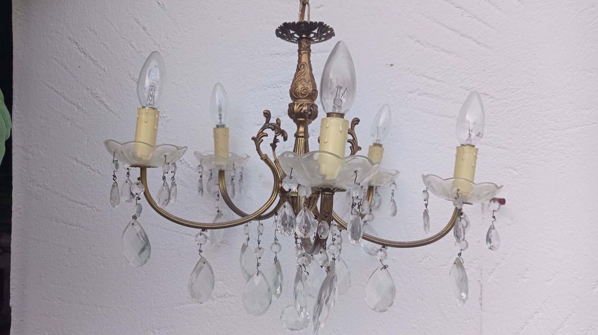 Tassel chandelier
