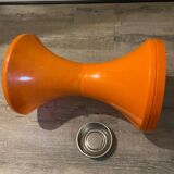 Orange tam-tam by Stamp with integrated pocket.