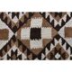 1970s Vintage Turkish Hand-Knotted Wool Cotton White Runner Rug 98x284