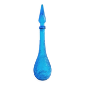 Empoli Diamond Cut Blue Carafe
